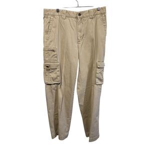 Eddie Bauer Cargo Pants Men’s 34x32 Khaki Utility Cotton Military Style